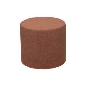 Safe foam round ottoman. Ideal for mental health areas