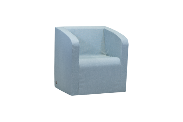 Safe foam tub chair for mental health, sensory