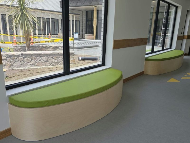 Curved Window Cushion