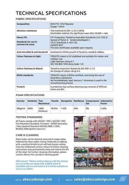 Eagle Range Technical Specifications